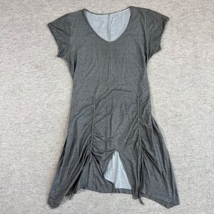 Cop.Copine Gray Ruched Dress